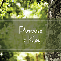 Purpose is Key Purpose is Key